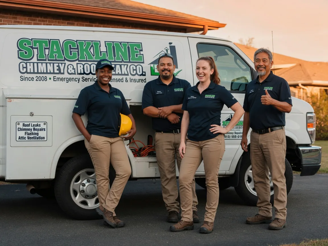 Chimney flashing repair company in Woolford, MD